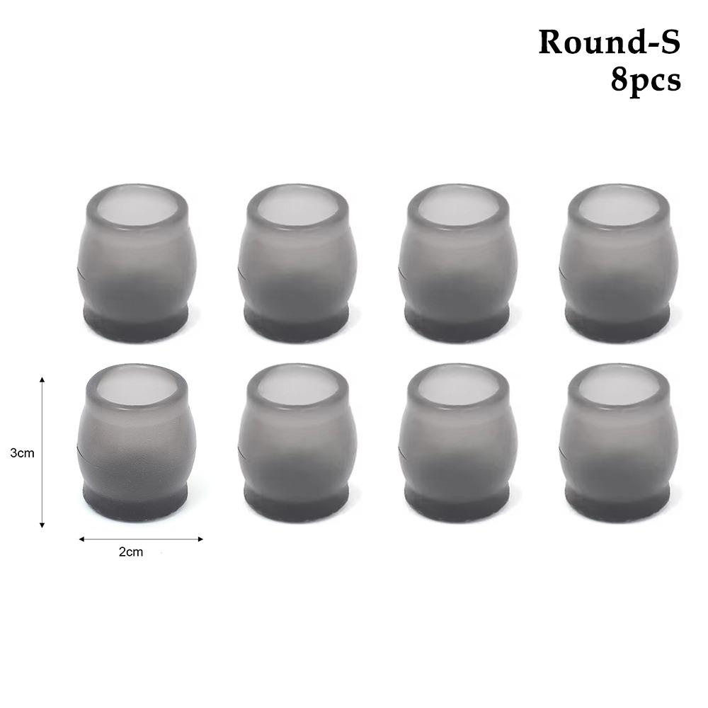 8 шт. износостойкие накладки на ножки стульев защита ног мебельные накладки на пол защитные накладки