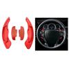 Red Steering Wheel Paddle Shifter Extension For Honda Accord Civic CR-V Acura