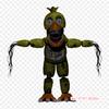 Fnaf Withered Chica Full Body Five Nights At Freddy's 2 Fnaf World Iron-on Transfers For Clothing Tshirt Bag Heat Transfer Stickers Iron On Patches