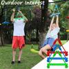 Random Color Climbing Ring Accessories Monkey Swing Bars  Sensory Training Device