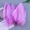 50Pcs Shellfish Feather Goose Feather Diy Handmade Jewelry Accessories Handicrafts Cat Toys Decorative Feathers