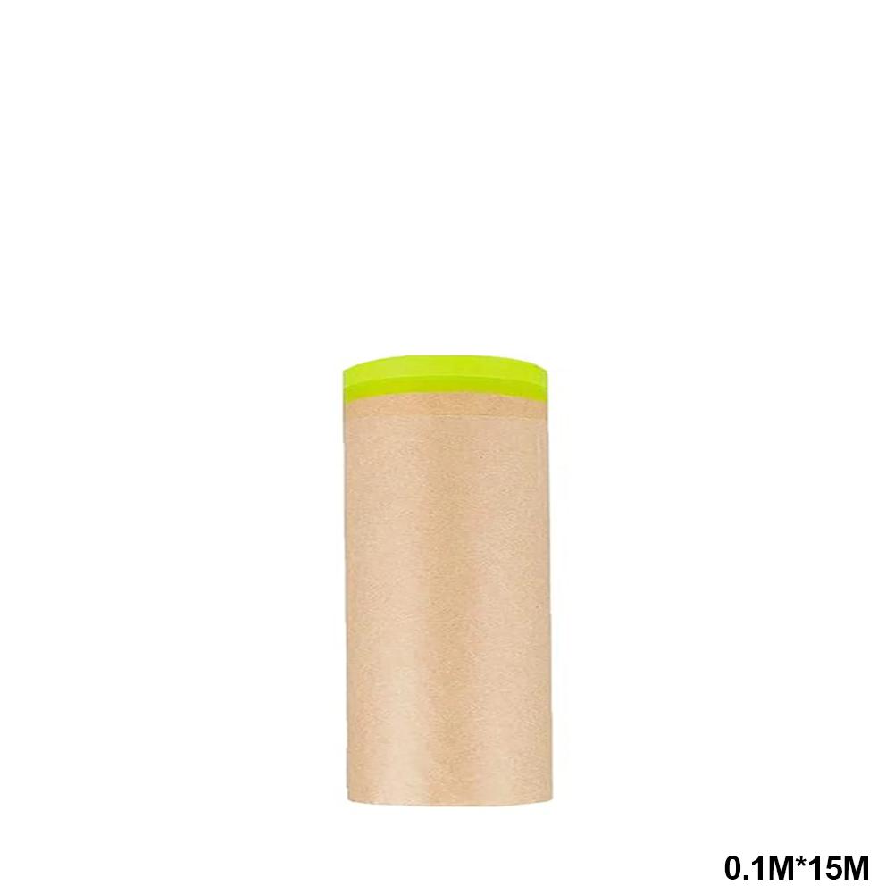 Автомобильная покраска с помощью распылительной ленты Маскирующая бумага Самоклеящаяся настенная обработка Покрытие для маскировки Защитная бумага для стен Защитник