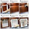 Ways In and Out 4 Sizes for Small Dogs,Cats ABS Material Pet Supplies Flap Door Cat Door Dog Gates