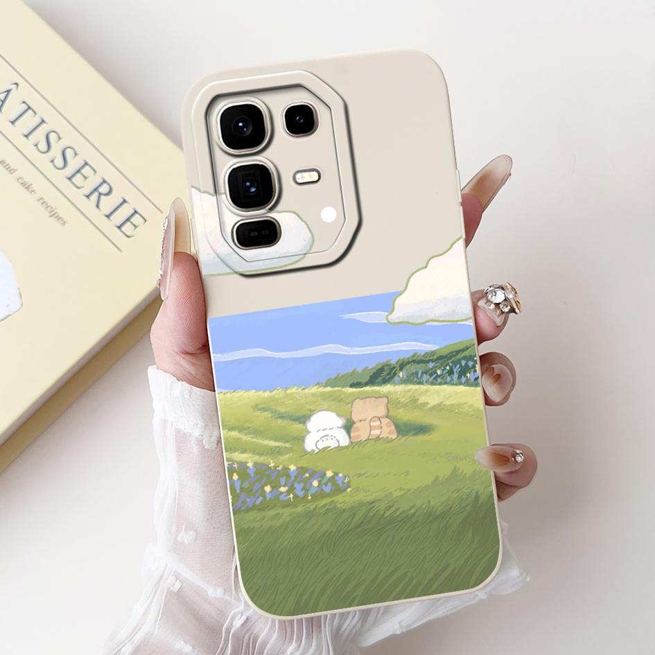 Чехол для Infinix Note 50 Pro+ Plus X6856 Чехол Модный Расписной Парный Чехол для Телефона Для Infinix Note 50 Pro 4G X6855 Note50 Fundas