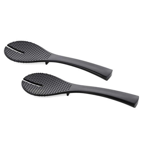 Liberty Corporation Rice Scoops (Set of 2) Black, for Chirashi Sushi and Hand Rolls, LD-354, at Our Conveyor-Belt Sushi Restaurant