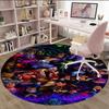 1pc Villains Carpet, Round Rug, Comfortable, Suitable for Entryways, Living Rooms, Office, And Bedrooms, Christmas Decoration