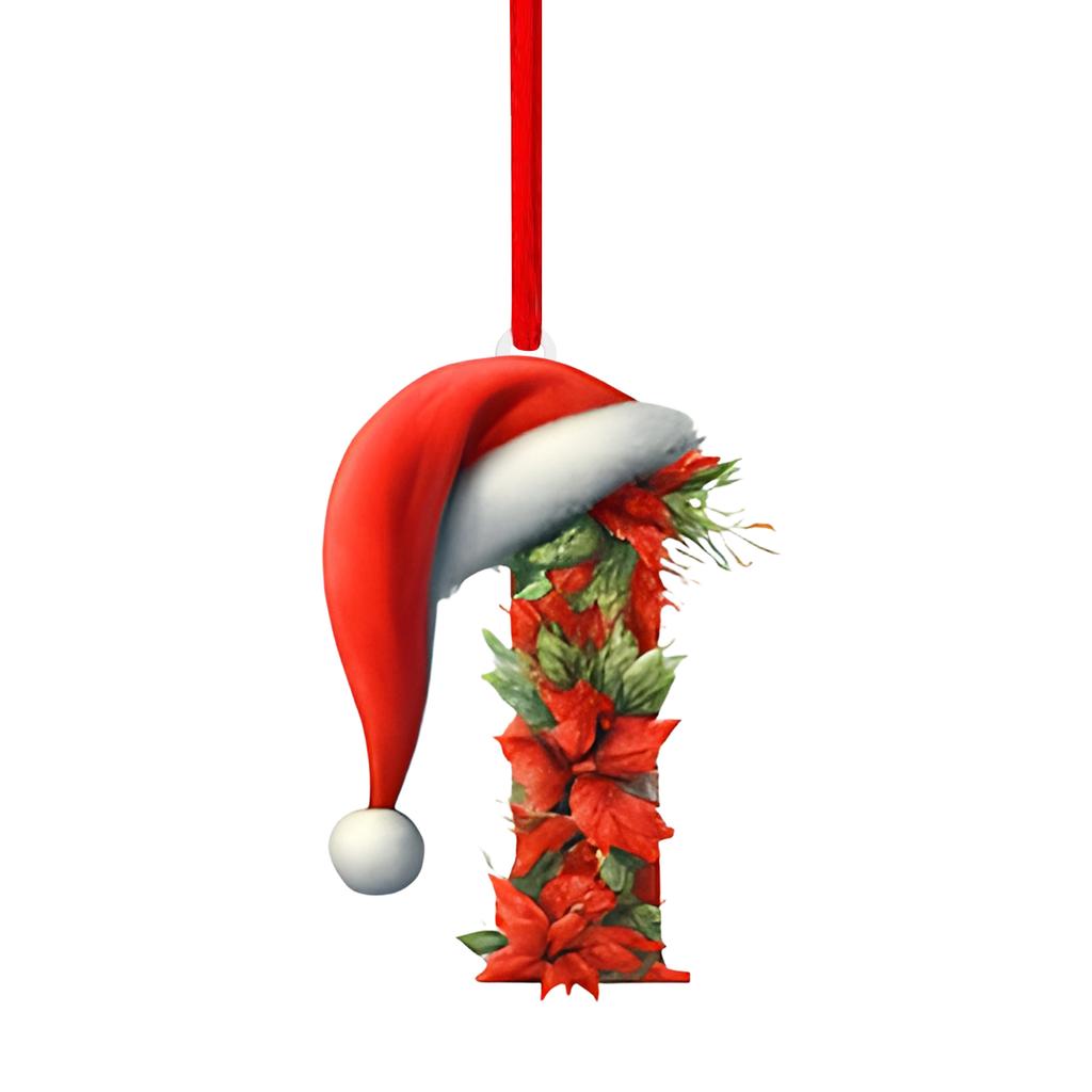 26 Letter,Christmas,Ornaments,Acrylic,1