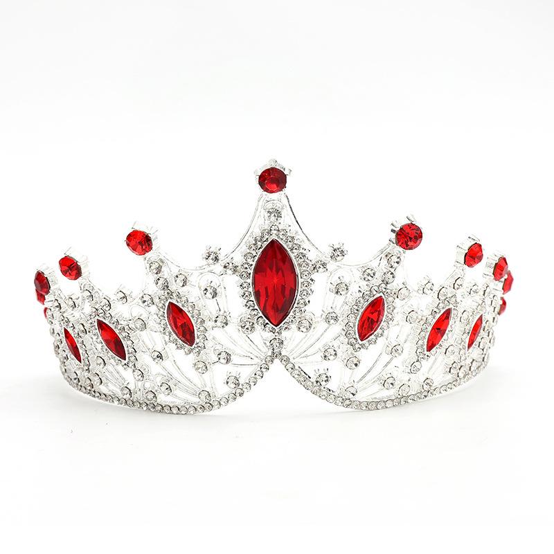 Черно-белая ретро-повязка на голову принцессы-невесты с кристаллами