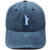 American Free Muse Like Embroidered Soft Top Baseball Cap Washed Vintage Daddy Hat Men's and Women's Casual Sun Hat