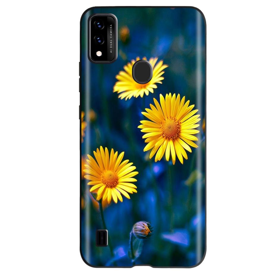 Чехол для ZTE Blade A51 Модный Цветочный Силиконовый ТПУ Мягкий Чехол для ZTE Blade A51 2020 A 51 BladeA51 Carcasas Ударопрочный Funda Сумка