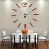 Large 3D Wall Clock Mirror Wall Stickers Creative DIY Wall Clocks Removable Art Decal Home Decor Living Room Quartz Needle