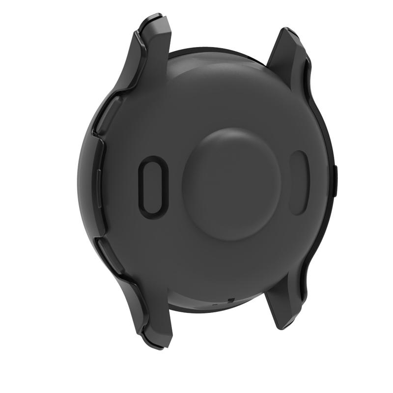 Защитная пленка для корпуса для часов Garmin Venu 2 Plus, совместимая с корпусом, полное покрытие, прозрачная закаленная пленка с рамкой