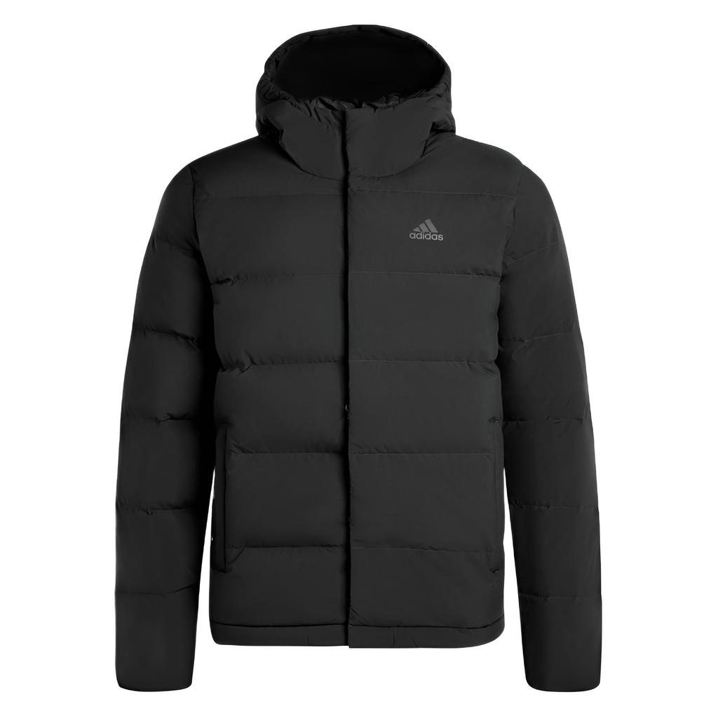 adidas Helionic Пуховик с капюшоном однотонный с длинным рукавом теплый мужской куртка KE5404