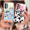 Подходит для Samsung S10/S20 Ультра милый чехол Panda Liquid Glass - забавный дизайн национального достояния, защита от падений
