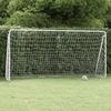 VidaXL Football Goal with Net Football Goal Cage Football Sport Goal Rebounder Soccer Garden Outdoor White 93371