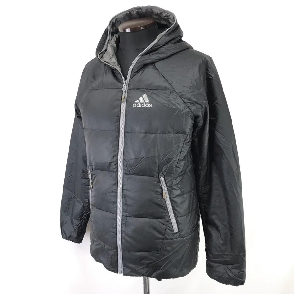 adidas Пуховик [Мужской S/Черный] Официальный Япония(ИСПОЛЬЗОВАЛ)