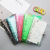 A5/A6 Star Transparent Loose Leaf Binder Notebook Inner Core Cover Note Book  Planner Office Stationery Supplies