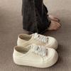 Summer Solid Color Casual Canvas Shoes for Women