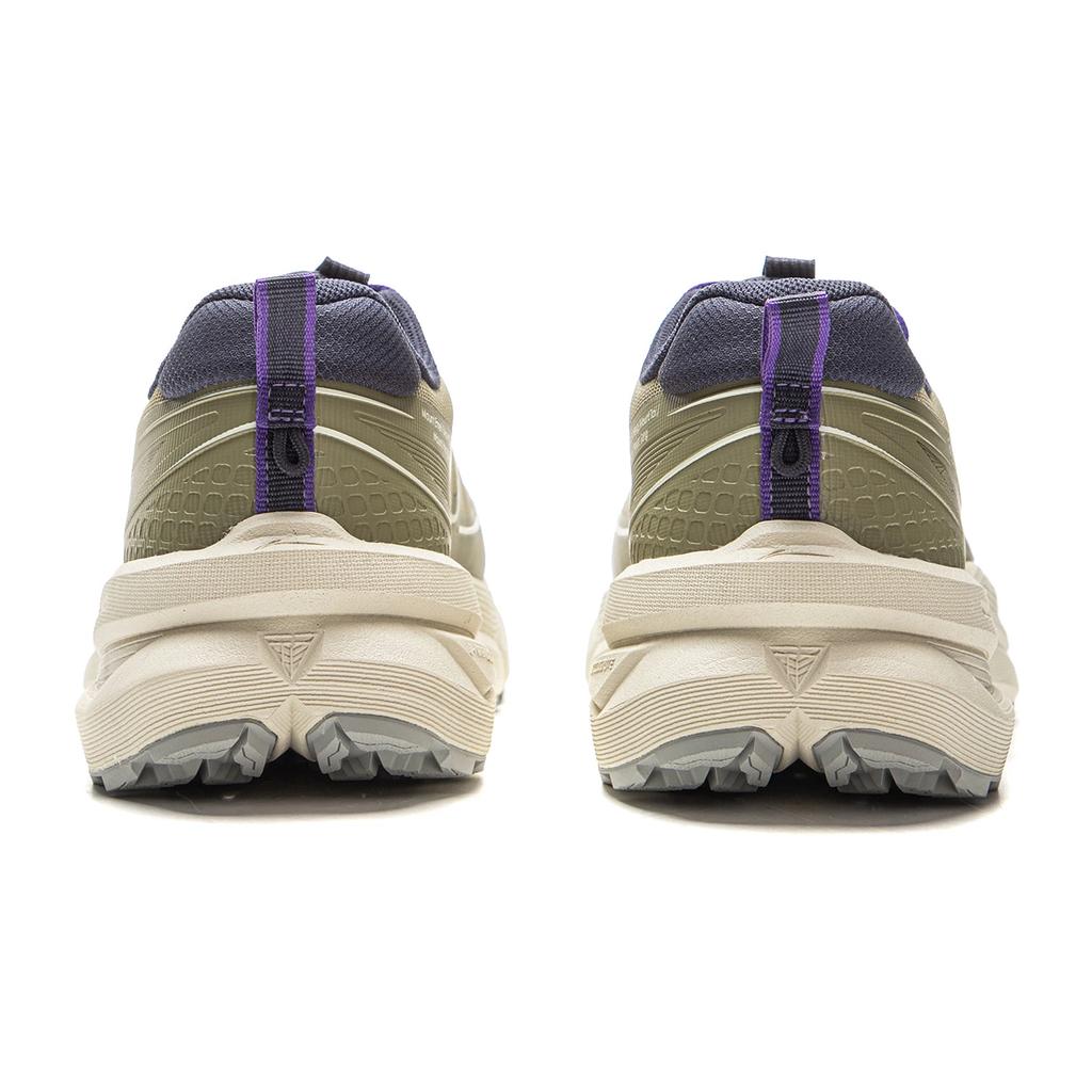 Li Ning Outdoor CF Trail TPU Спортивная Мода Амортизация Поддержка Отскок Сцепление Низкие Треккинговые Ботинки Унисекс треккинговые ботинки Сандаловое дерево-Зеленый AHTV027-8