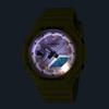 Casio / Часы с кварцевым механизмом и полимерным ремешком, унисекс, белый циферблат, GMA-S2100GA-7A