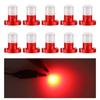 X-STYLE T3 LED Bulb Red Dashboard Air Conditioner Panel Light for Car Dash