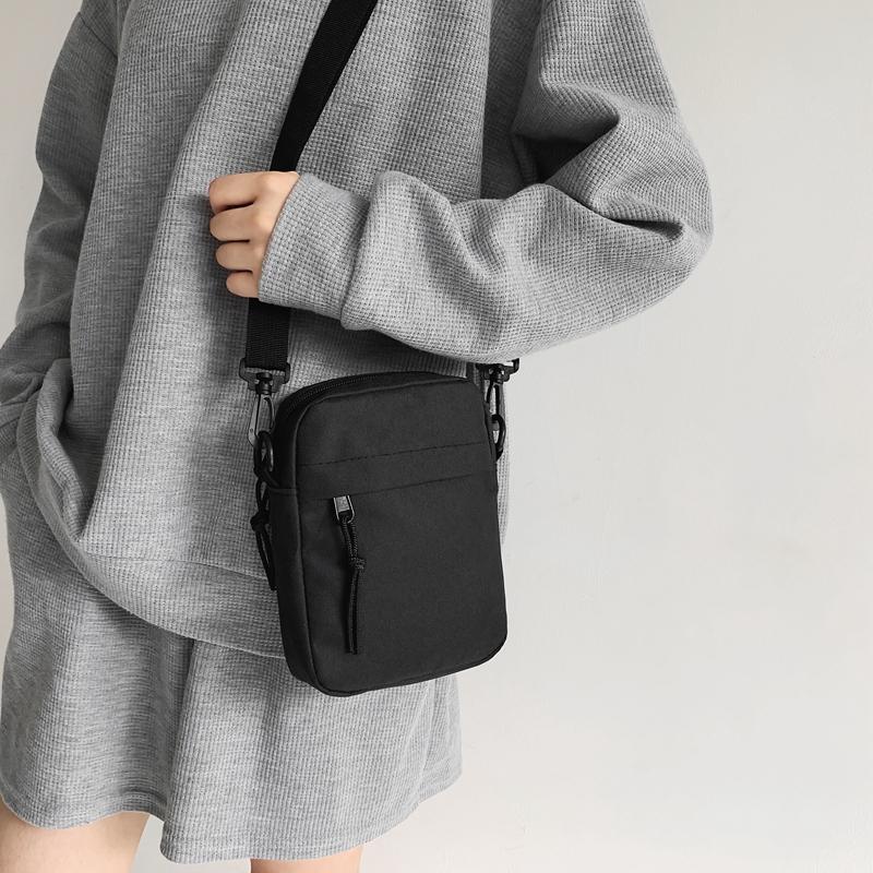 Сумки-мессенджеры для мужчин, повседневная парусиновая маленькая сумка через плечо на молнии, простая маленькая сумка через плечо, мужская сумка