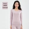 Women's Winter Velvet Silk Thermal Tops - Seamless, Thickened Cashmere for Autumn Warmth