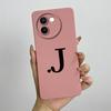 Чехол для Vivo V30e Чехол для Vivo V30E 5G V2340 V2339 Чехол для телефона Милые начальные буквы Ударопрочный Матовый Силиконовый Мягкая Защитная Задняя крышка