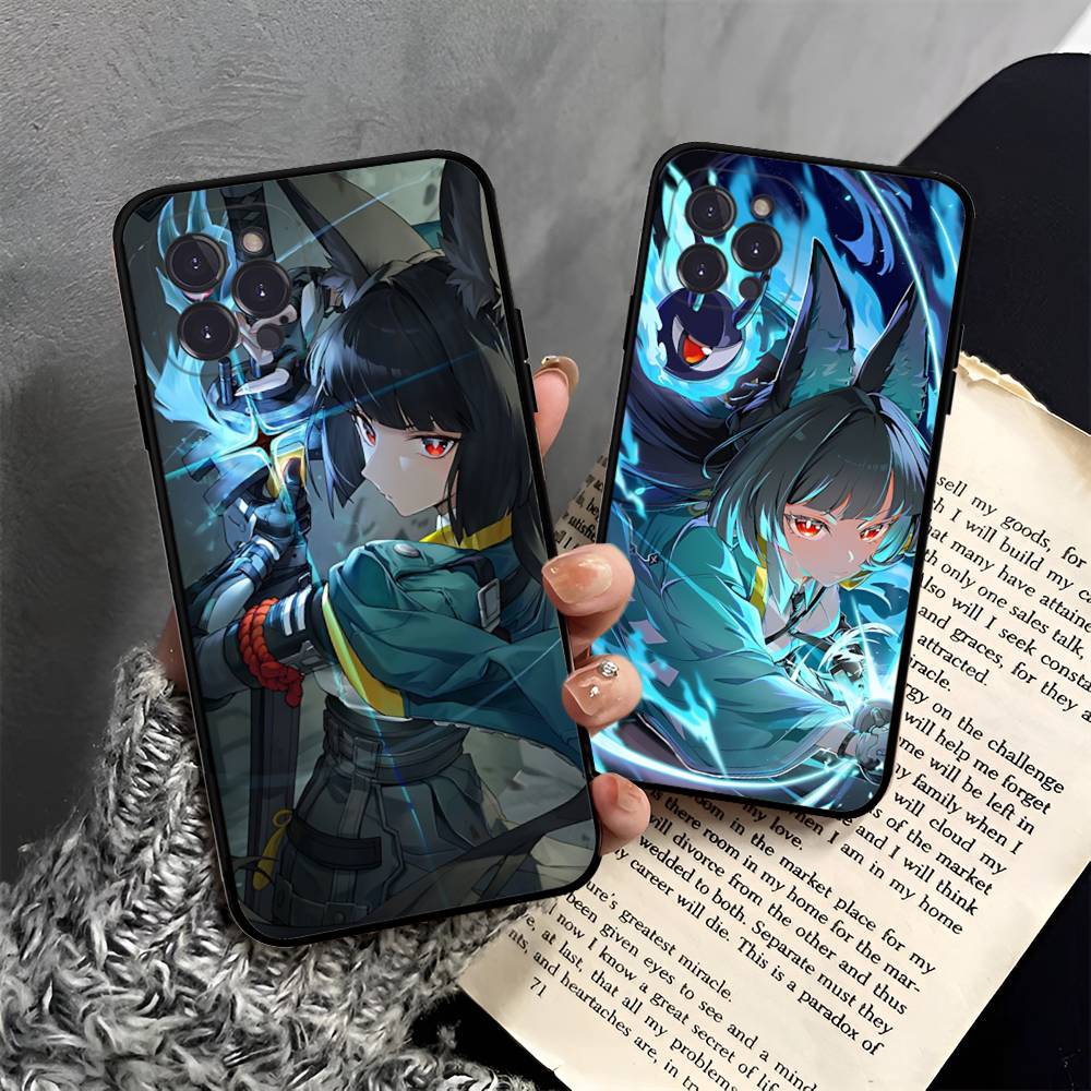 Классический чехол для телефона H-Hoshimi Miyabi для iPhone 17 16 15 16e 14 13 12 11 Pro Max Plus Чехол Обложка Coque