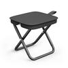 Portable Folding Camping Stool with Handle and Zipper Bag - Compact, Small, and Fully Foldable for Fishing and Queueing