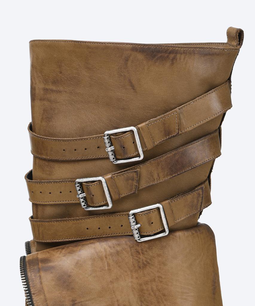 Then Roa Fold Boots / Sand Brown