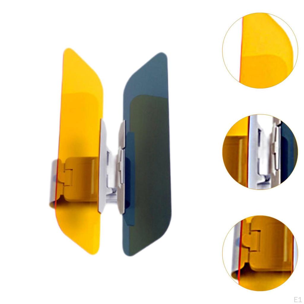Car Sun Visor Accessory for Day and Night Adjustable Folding Practical Extender Windshield