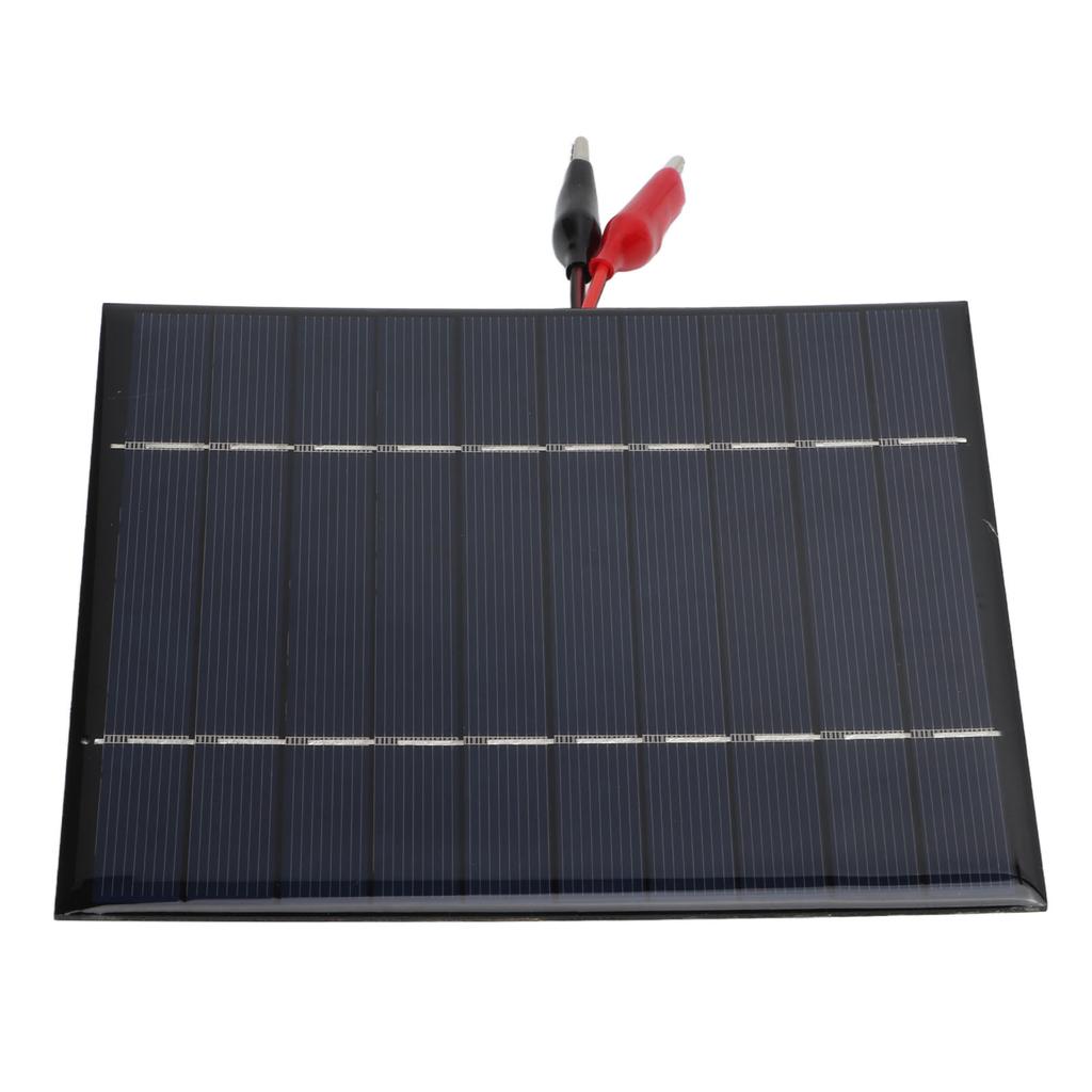2.5W 5V Мини солнечная панель Poly Mini Solar Cell Panel Module DIY Солнечная эпоксидная панель Tiger Clip
