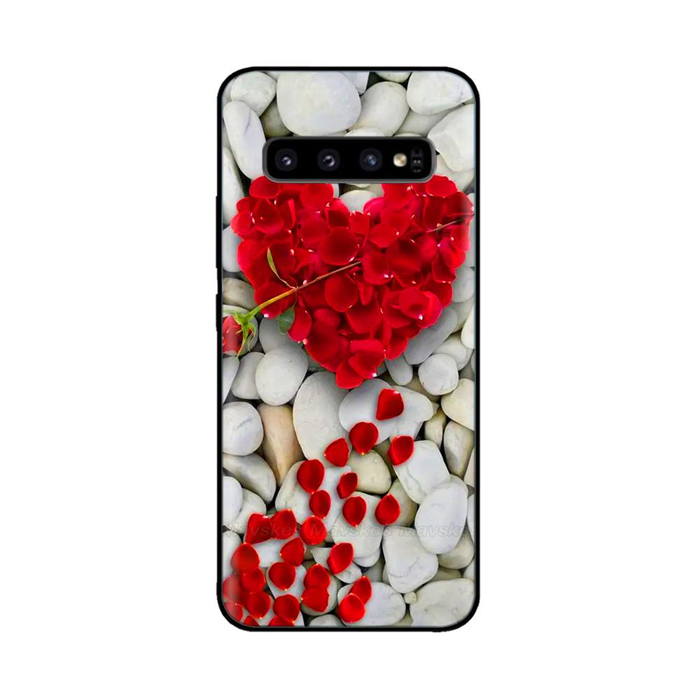 Чехол для Samsung S10 Plus S10 Силиконовый Модный Задний Чехол Чехлы Для Samsung Galaxy S10 S10E S 10 S10plus Защитный Задний Чехол