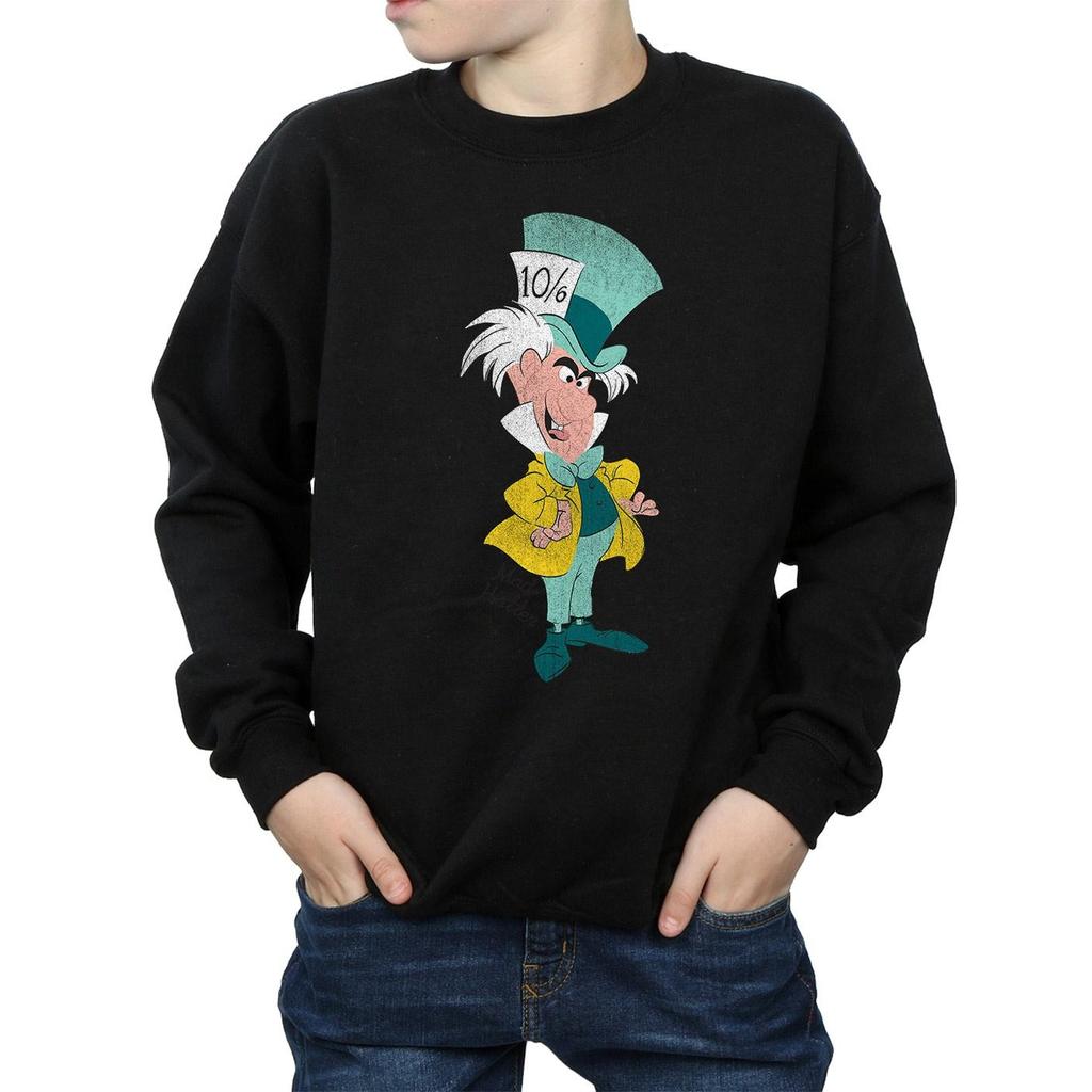 Disney Boys Alice In Wonderland Classic Mad Hatter Sweatshirt