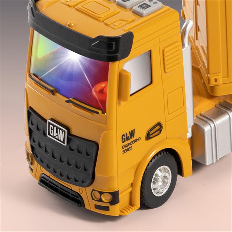 Модель автомобиля из сплава 1:55, набор инженерных экскаваторов, крановый транспорт, автомобиль, раздвижные игрушки, игрушки для детей от 2 до 4 лет, детские игрушки