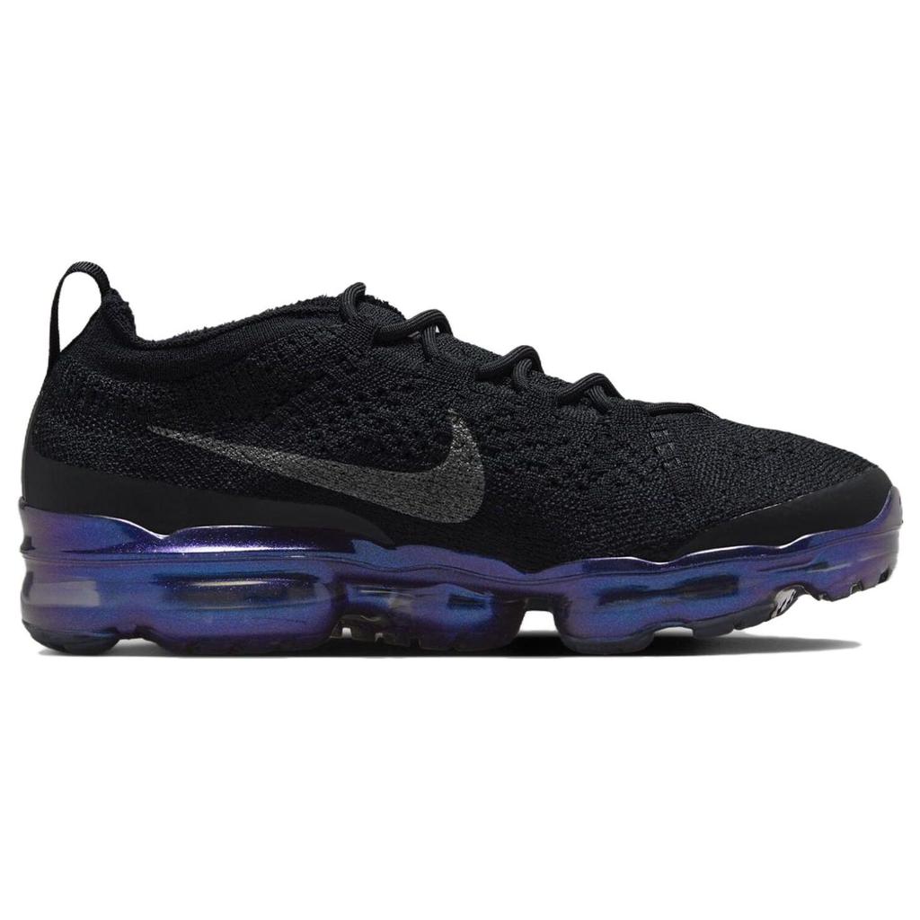 Nike Air VaporMax 2023 Flyknit Черные переливающиеся женские кроссовки Металлик-Серебристый Многоцветный FD3148-001