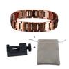 Ikuinen Magnetic Bracelet Pure Copper Men's Hand Bracelets 15mm Germanium Bracelet Male Balance