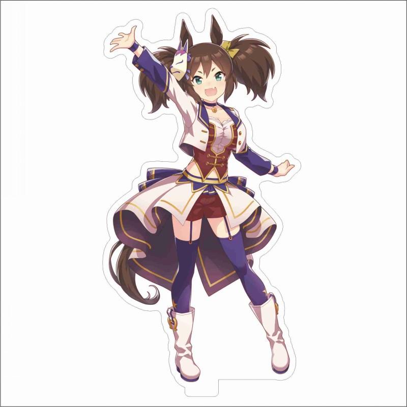 Япония красивая дербиль 15 см персонажи мультфильмов акриловая двухсторонняя подставка модель каваи милая офисная декоративная панель постоянные поклонники записи