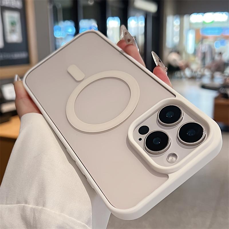 Роскошный прозрачный акриловый чехол с магнитами Magsafe для iPhone 17 Pro 16 15 14 Plus 13 12 11 Pro Max, тонкий чехол с поддержкой беспроводной зарядки