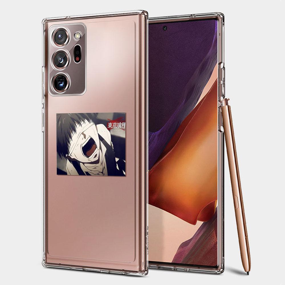 Прозрачный чехол с изображением аниме «Токийский гуль» для Samsung Galaxy Note 10 Lite 20 Ultra 9 8 S21 Plus S20 FE S10 S9 S8, силиконовый чехол для телефона