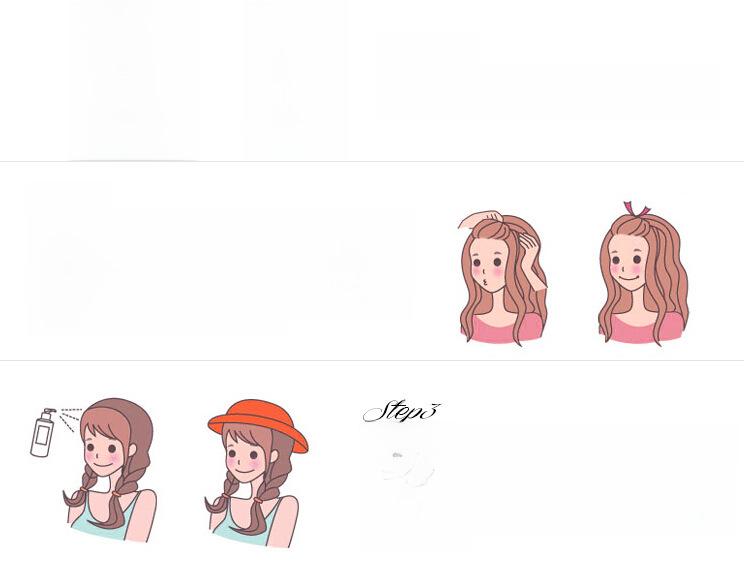 Женская универсальная шапка-парик с длинными волосами - вьющиеся, прямые, шапочка-утконос