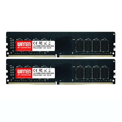 WINTEN Память для настольного ПК 16 ГБ x 288-контактный CL19 DIMM SDRAM Память расширения Год DDR4-2666 (8 ГБ 2) 1.2 В Встроенный [5 Гарантия/Совместимость