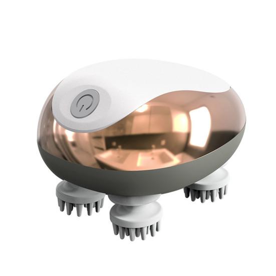 Массажер для кошек, водонепроницаемый, мягкая голова, удобные регулируемые режимы, ручной электрический массажер для кожи головы, товары для домашних животных