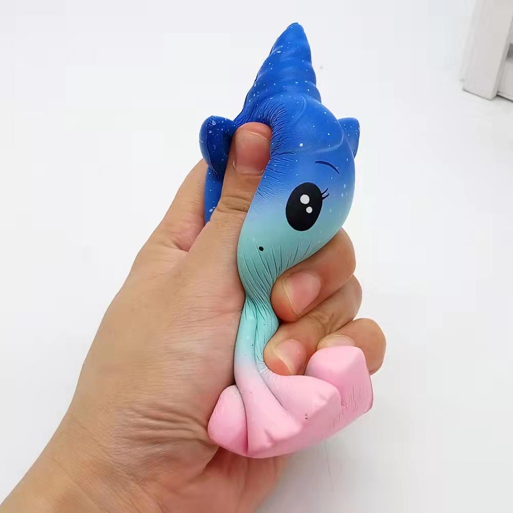 Jumbo Kawaii Galaxy Unicorn, медленно растущие игрушки для снятия стресса, игрушки для детей, 12 см, мягкие, милые, имитация животных, куклы, игрушки, подарок