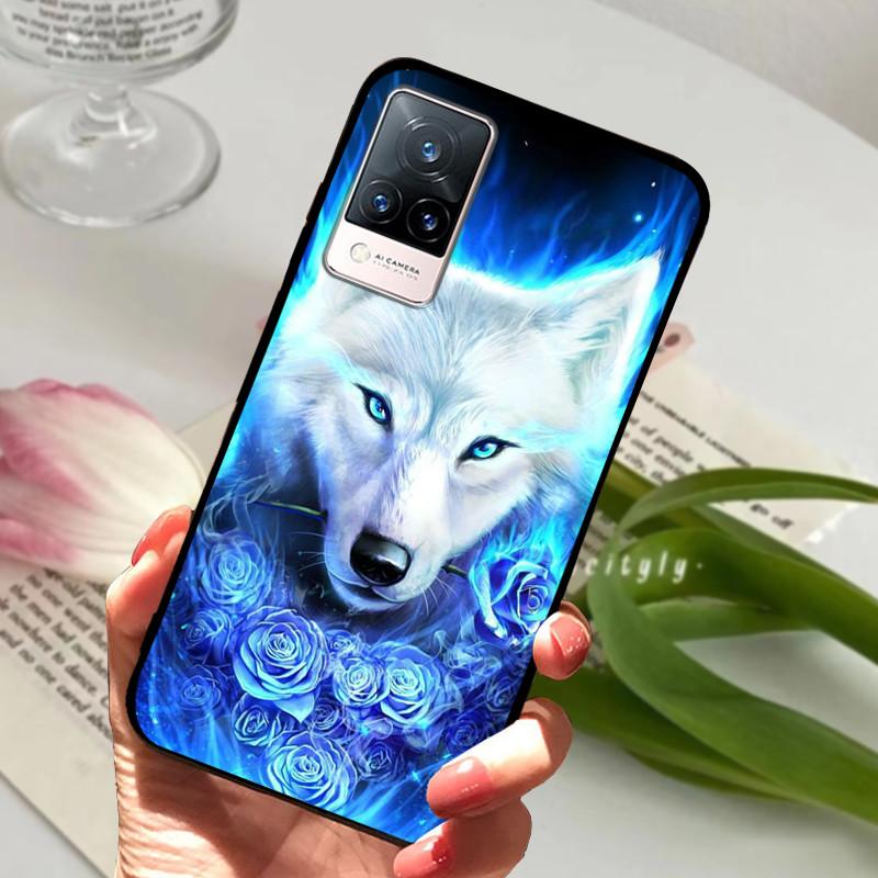 Для vivo V21 5G 4G V21E Чехол Мягкий Силиконовый Телефон TPU Coque Чехол для Vivo V21E v21 V 21e 21 V2050 V2061 Защитный Fundas Оболочка