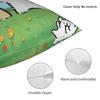 Cartoon Maltese Pillow Case Line Dog Puppy Funny Pillow Cover Print Pillowcases For Living Room Sofa