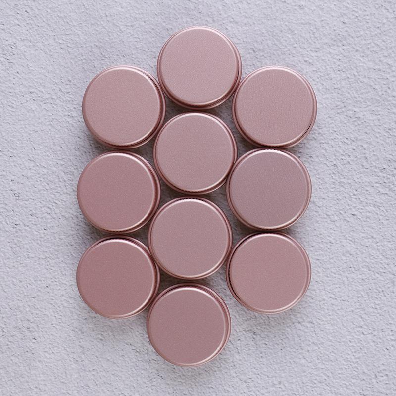10ps Empty Aluminum Pot Jars Cosmetic Containers With Lid Eye cream Aluminum box