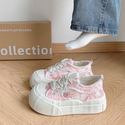 Флисовая теплая парусиновая обувь для женщин 2024 года, осенне-зимняя новинка, универсальная, для студентов, высококачественная, маленькая, ароматная, ветровая, белая обувь