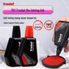 Trodat 7011 Quick-Dry Red & Black Self-Inking Stamp Ink for Official Seals
